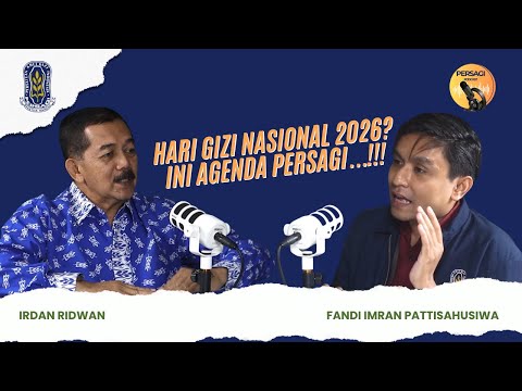 Hari Gizi Nasional 2026?? Ini Agenda PERSAGI Kabupaten Pangandaran!!! | PERSAGI Kabupaten Pangandaran PODCAST Eps. 16